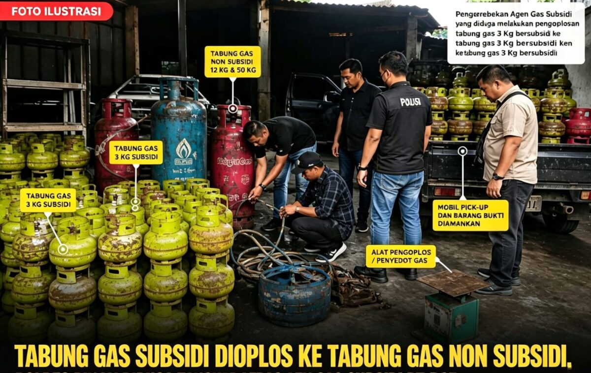 Warga Binjai Soroti Dugaan Tangkap Lepas Kasus Pengoplosan LPG Subsidi
