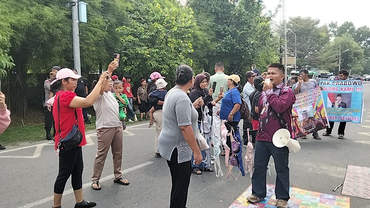 Aksi Unjuk Rasa di Polrestabes Medan Soroti Permohonan SP3 Kasus Penganiayaan