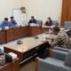 Ketua Komisi I DPRD Banyuwangi Marifatul Kamila, SH memimpin Rapat Dengar Pendapat (RDP) terkait pembentukan Kelompok Tani Hutan Desa Kluncing di ruang rapat DPRD Banyuwangi.