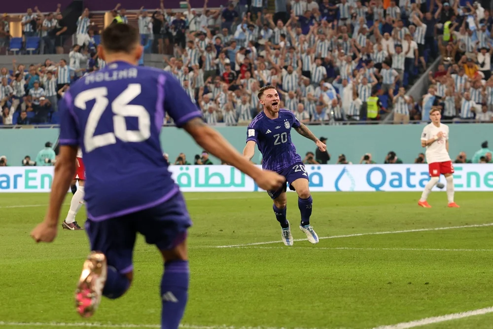 Alexis Mac Allister Jadi Pahlawan Tak Terduga, Argentina Lolos Dramatis ke 16 Besar Piala Dunia