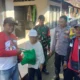 Babinsa Penebel Gotong Royong Bakti Sosial Salurkan Sembako bagi Difabel dalam Peringatan Bulan Bung Karno VIII