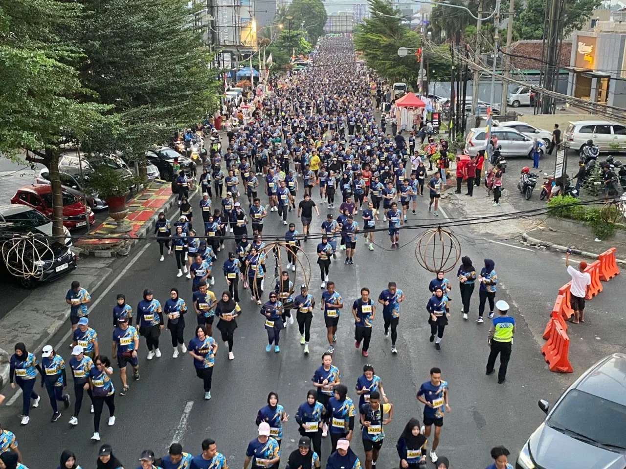 Bhayangkara Half Marathon 2026 di Lampung: 5.745 Pelari Meriahkan Hari Bhayangkara ke-80