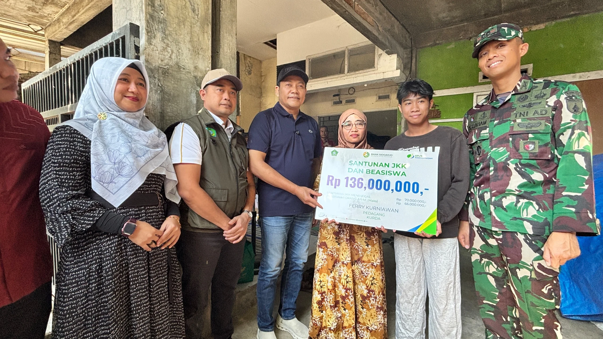 BPJS Ketenagakerjaan Cairkan Santunan Korban Kerja lewat Program Kurda