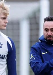 De Zerbi Ingin Pertahankan Lucas Bergvall di Tottenham, Tapi Tak Bisa Jamin Tempat Utama
