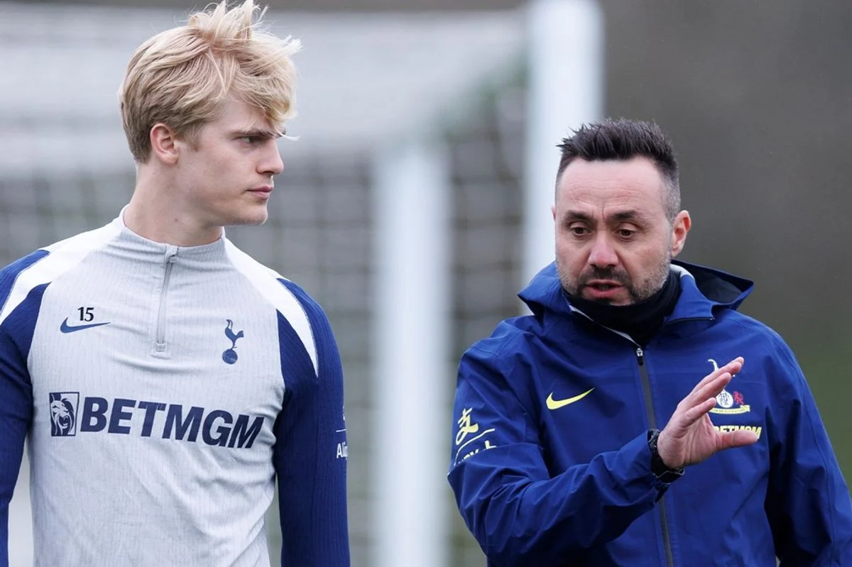 De Zerbi Ingin Pertahankan Lucas Bergvall di Tottenham, Tapi Tak Bisa Jamin Tempat Utama