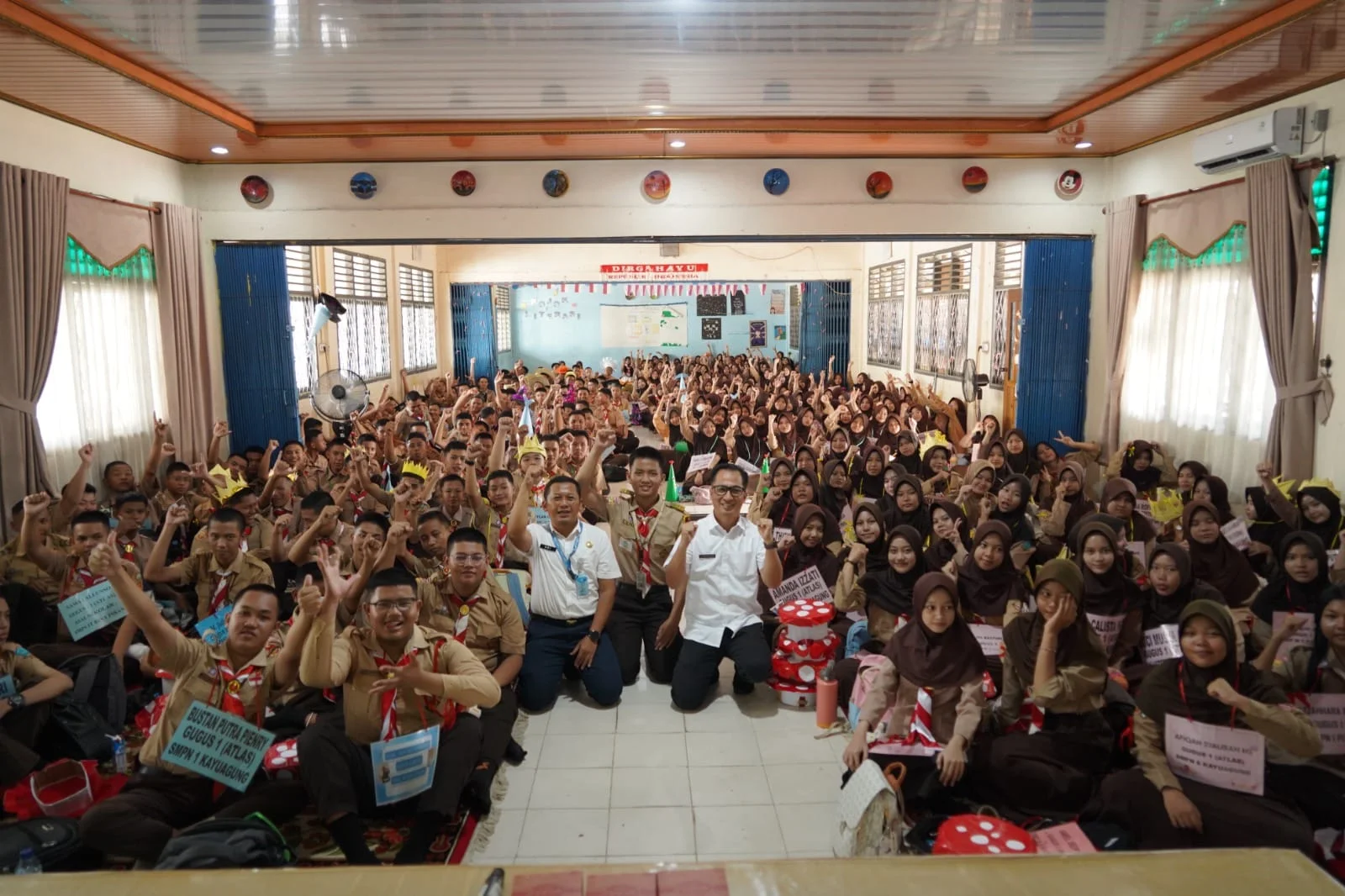 Diskominfo OKI Bekali Siswa SMA Negeri 1 Kayuagung Etika Digital di MPLS