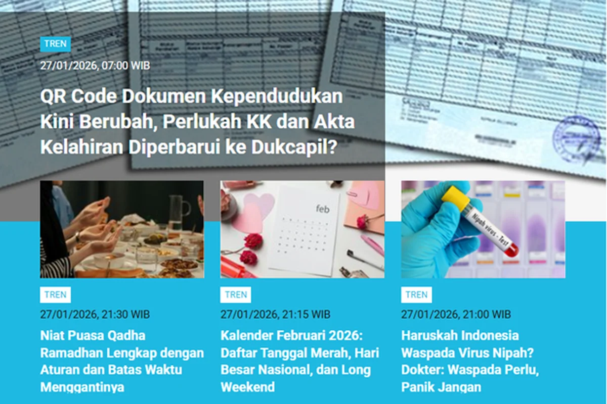 Ditjen Dukcapil: Aturan Baru Dokumen Kependudukan 2026