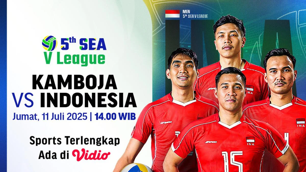 Drama 5 Set! Indonesia Runner-up SEA V League 2026 Usai Dikalahkan Kamboja