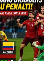 Drama Adu Penalti: Swiss Singkirkan Kolombia dan Melaju ke Perempat Final Piala Dunia 2026