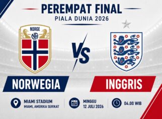 Duel Panas Norwegia vs Inggris: Rekor, Faktor X, Hingga Prediksi Skor Akhir