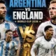 Duel Sengit Inggris vs Argentina di Semifinal Piala Dunia 2026, Saksikan via TVRI Sport Live Streaming Piala Dunia