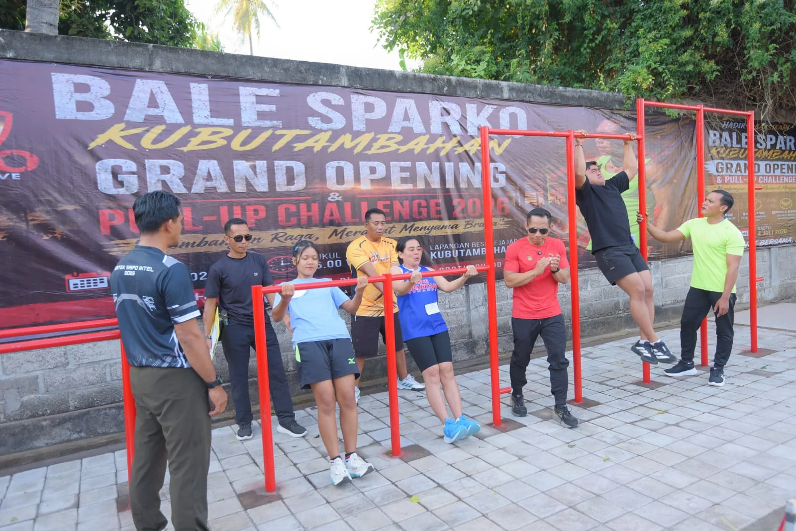 Fasilitas Olahraga Bale Sparko Dibuka, Warga Diajak Aktif Berolahraga