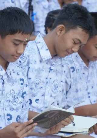 GEK LISA Spenpraja Tumbuhkan Budaya Literasi, Disiplin dan Hidup Sehat sejak Dini