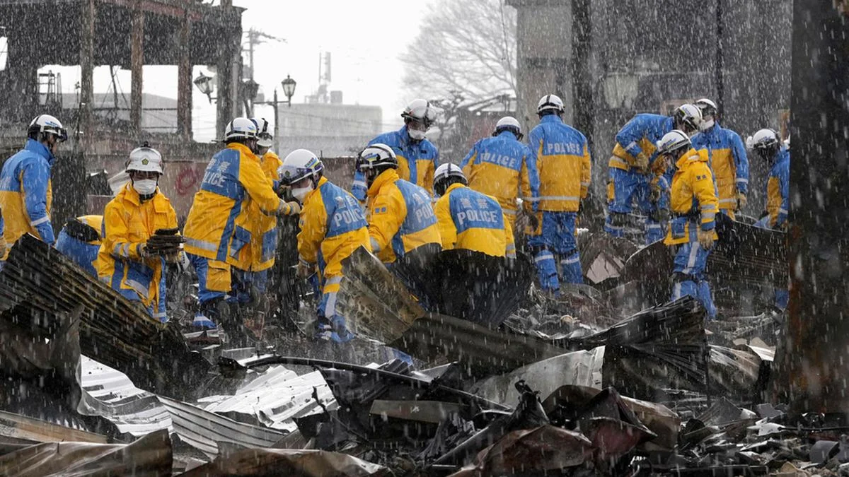 Gempa Jepang Magnitudo 7,1: AEON Mall Ambruk Akibat Ledakan Gas, Korban Tewas 30 Orang