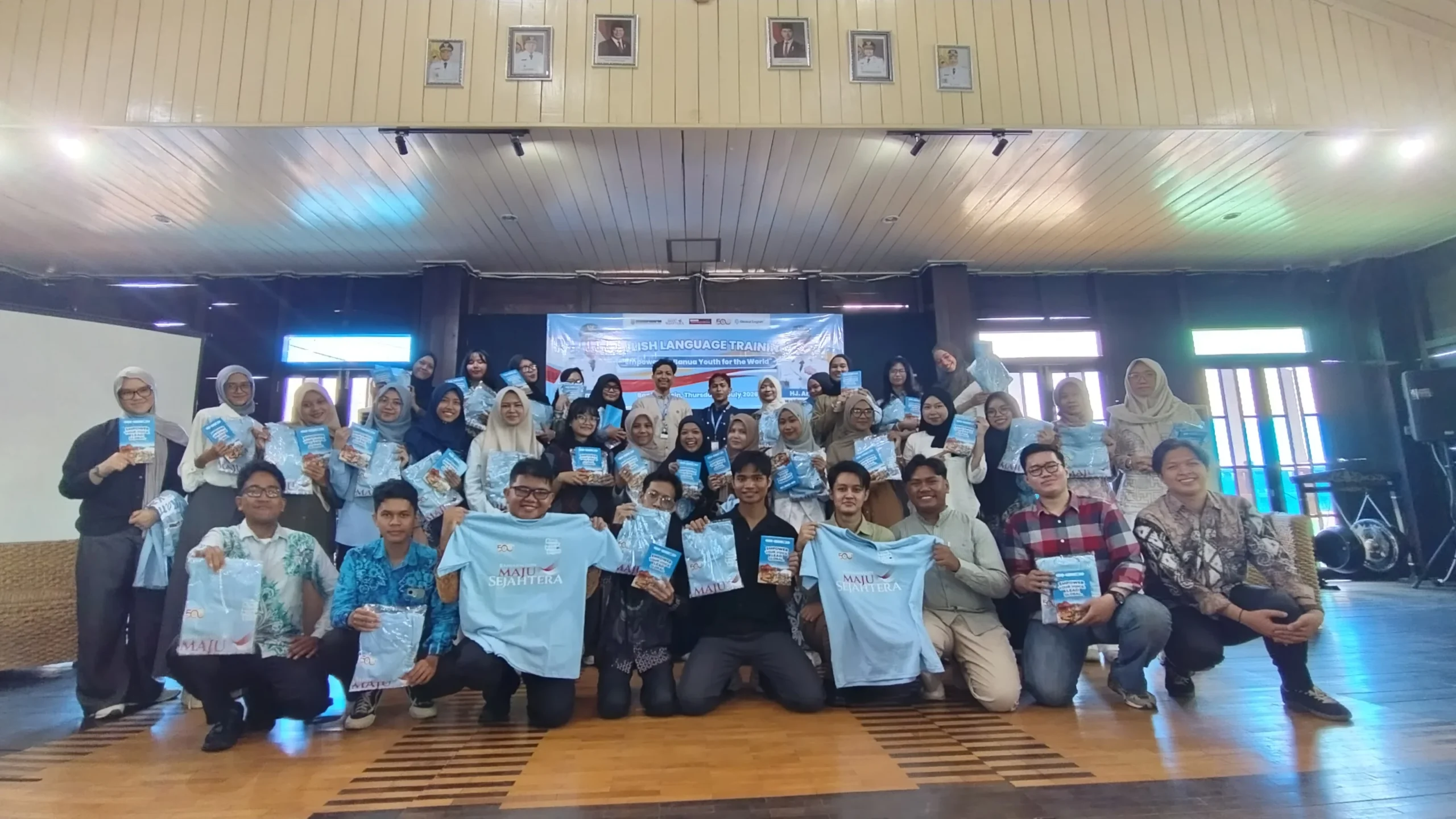 Global English Pare Dampingi Pelatihan Bahasa Inggris Pemuda Banjarmasin