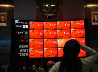 IHSG Sepekan Melemah 0,35 Persen ke Level 5.875, Kapitalisasi Pasar Susut Rp15 Triliun