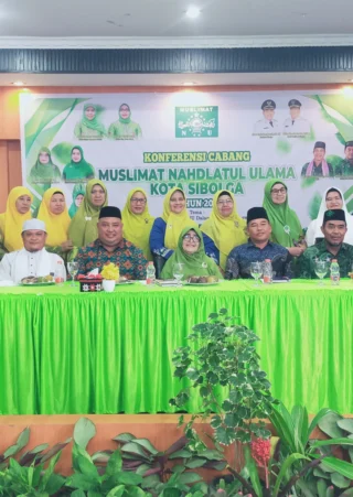 Ivona Hasfika Kembali Jabat Ketua PC Muslimat NU Sibolga Periode 2026 - 2031, Siapkan Program Unggulan