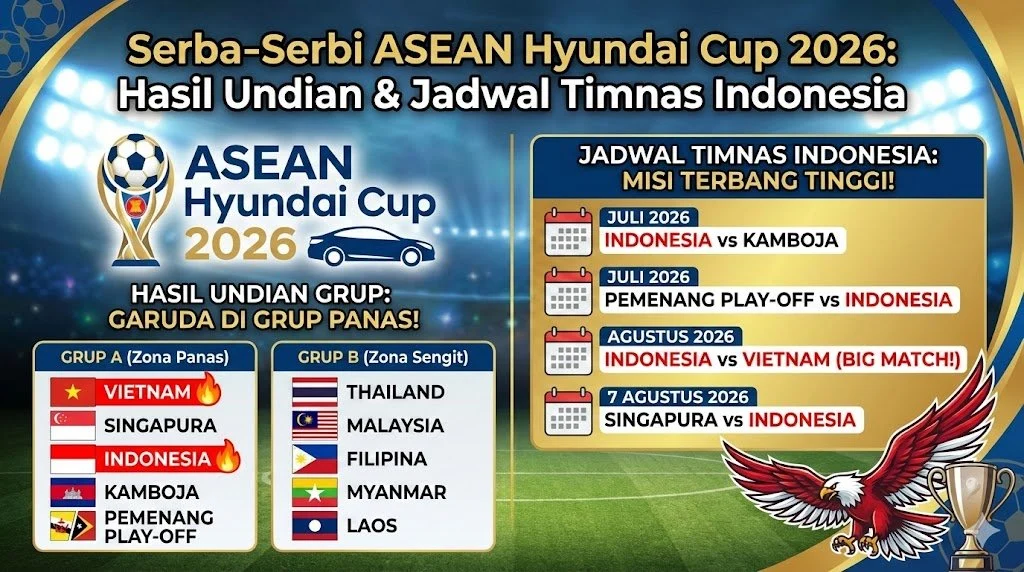 Jadwal Hyundai Cup 2026: Timnas Indonesia Hadapi Timor Leste Tanpa Tiga Pemain