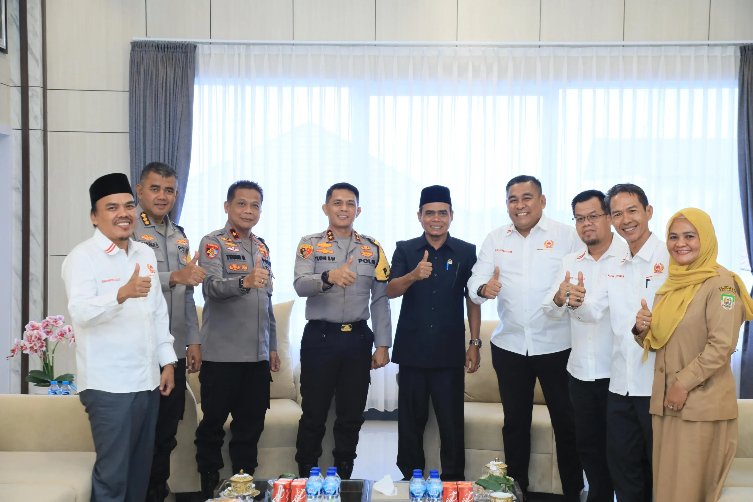 Kapolda Bengkulu Perkuat Sinergi Bersama KONI Dukung Kemajuan Olahraga Prestasi