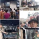 Kebakaran Hebat Landa Kasepuhan Ciptamulya, 51 Rumah dan 49 Leuit Ludes Terbakar