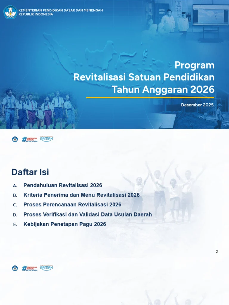 Kemendikdasmen Gebrak Pendidikan 2026: Deep Learning, Revitalisasi Sekolah, dan TKA Dimajukan