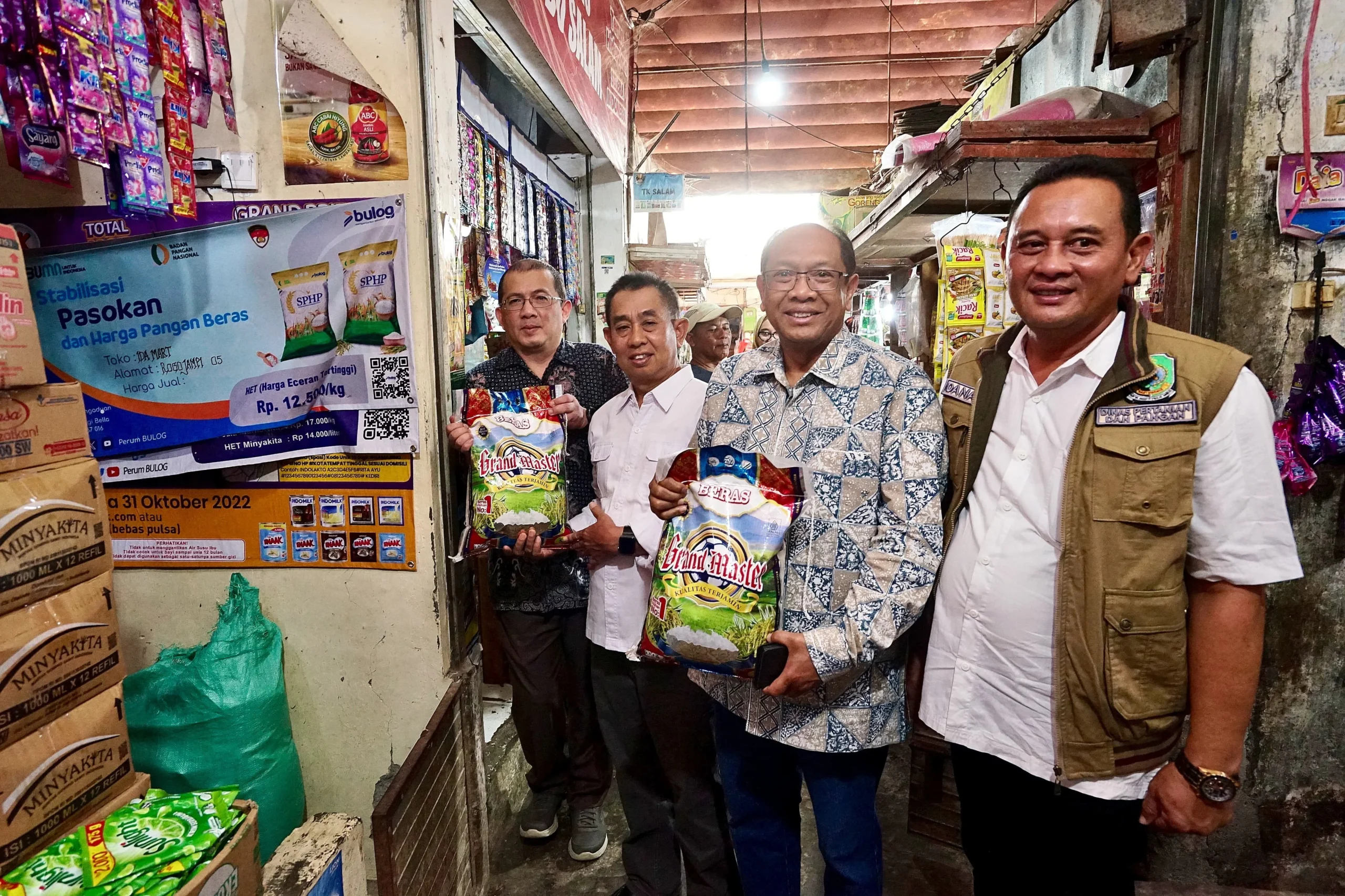 Kemenko Pangan Pastikan Stok Pangan Banyuwangi Aman, Harga Terkendali di Pasar Rogojampi