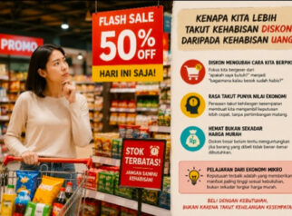 Kenapa Kita Lebih Takut Kehabisan Diskon daripada Kehabisan Uang