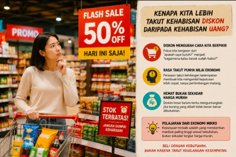 Kenapa Kita Lebih Takut Kehabisan Diskon daripada Kehabisan Uang