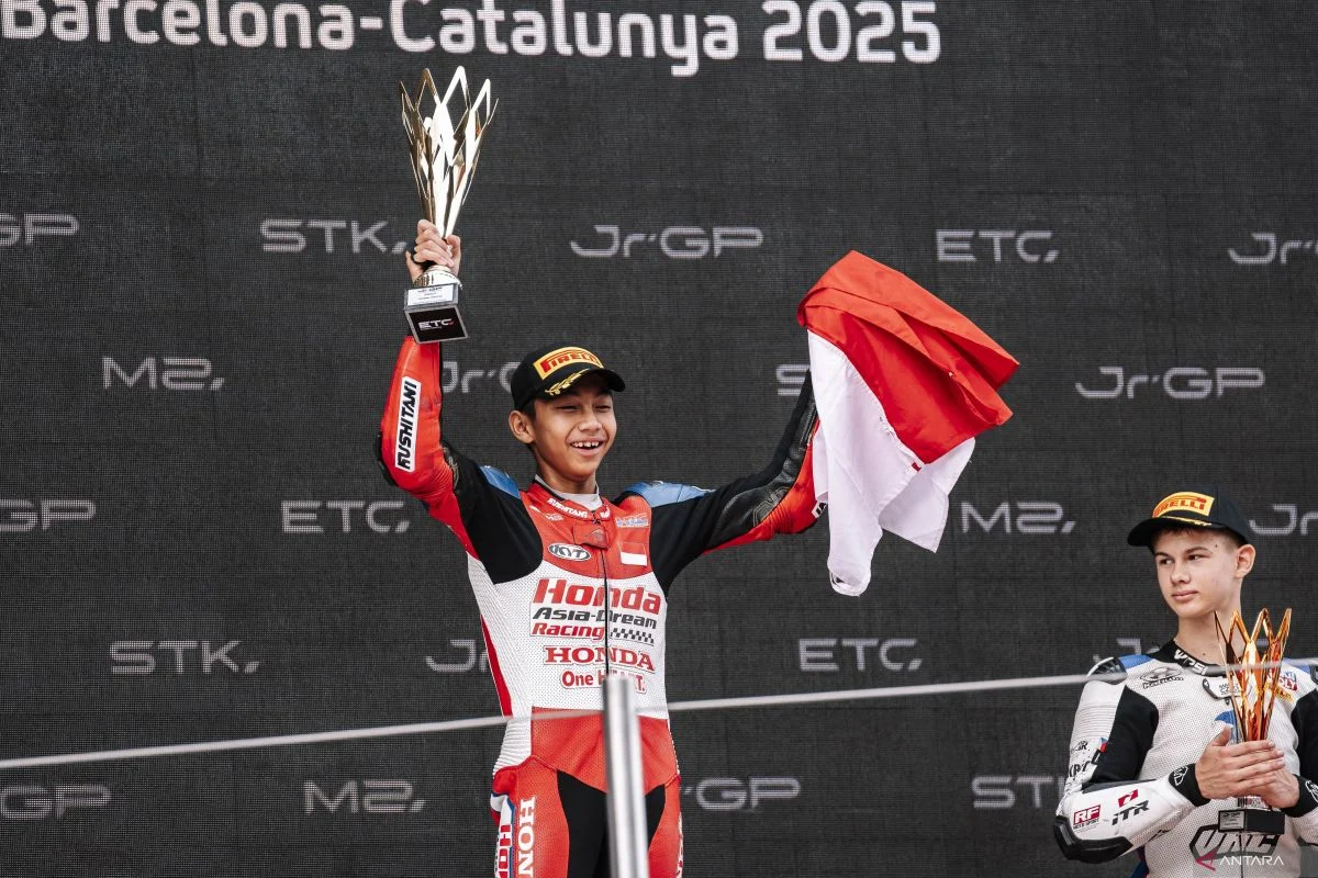 Kiandra Ramadhipa Ukir Sejarah di Sachsenring, Marc Marquez Pertahankan Tahta