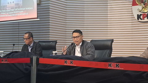 KPK Tahan Bupati Sukoharjo Terkait Kasus Pemerasan, Ini Konstruksi Perkaranya