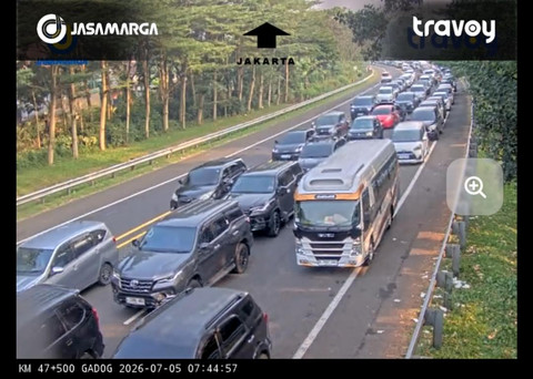 Lalu Lintas Arah Puncak Bogor Macet Pagi Ini: Contraflow Diberlakukan di Tol Jagorawi