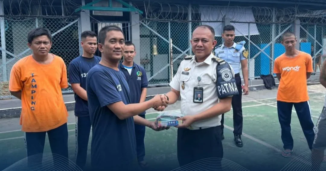 Lapas Dabo Singkep Bagikan Perlengkapan Mandi dan Edukasi PHBS untuk Warga Binaan