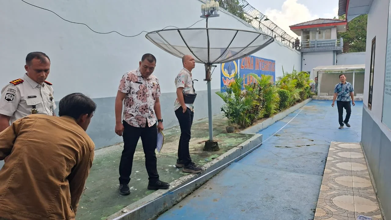 Lapas Sekayu Terima Bantuan Revitalisasi Gedung Serba Guna dari Pemkab Muba