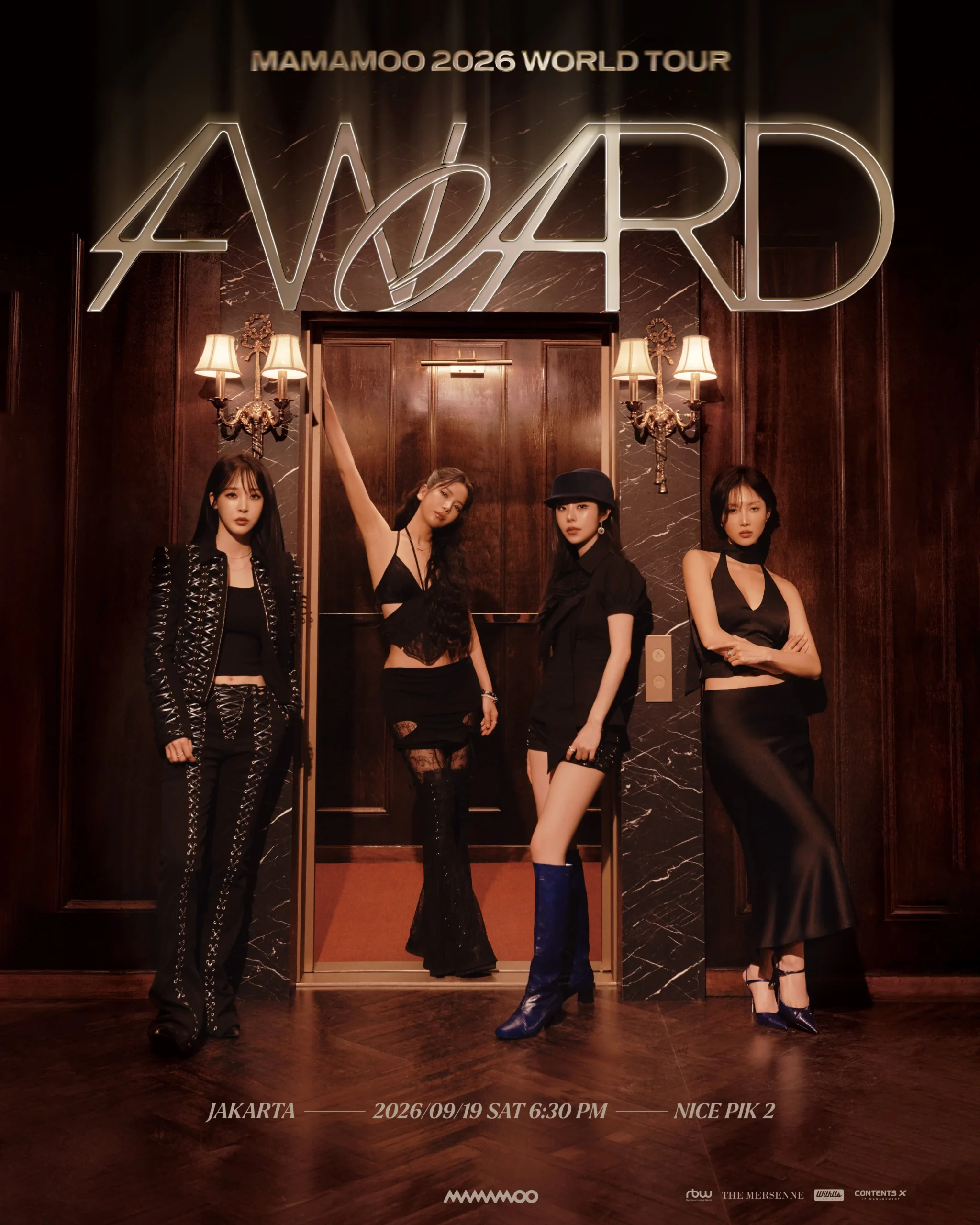 MAMAMOO Siap Gelar Konser di Jakarta lewat 2026 WORLD TOUR