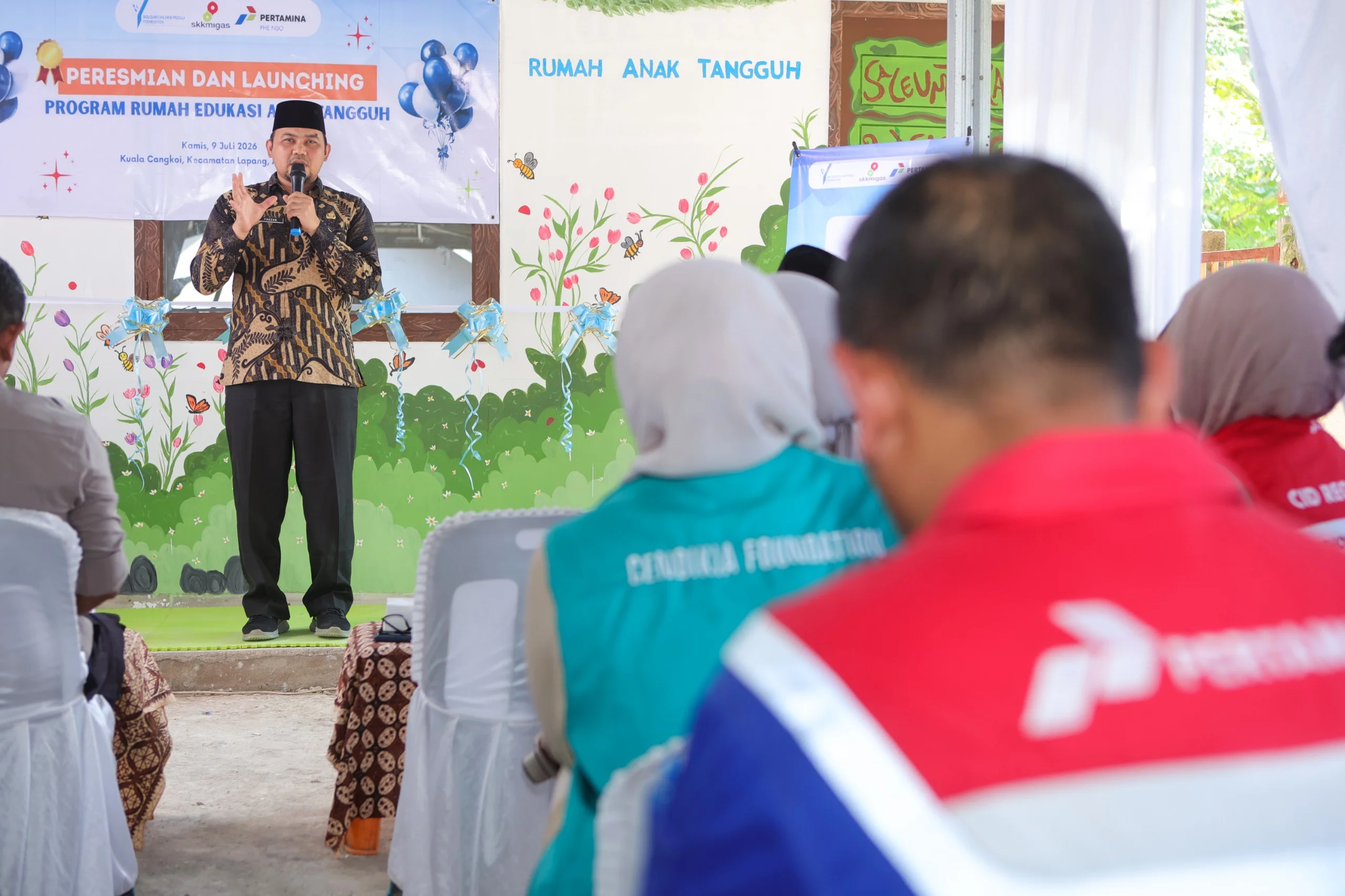 Membangun Ketangguhan Anak: PT. PHE NSO Resmikan Rumah Edukasi Anak Tangguh di Aceh Utara