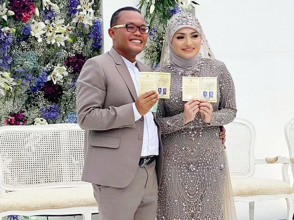 Nathalie Holscher Resmi Menikah dengan Aripat, Sule Beri Restu dan Doa untuk Adzam