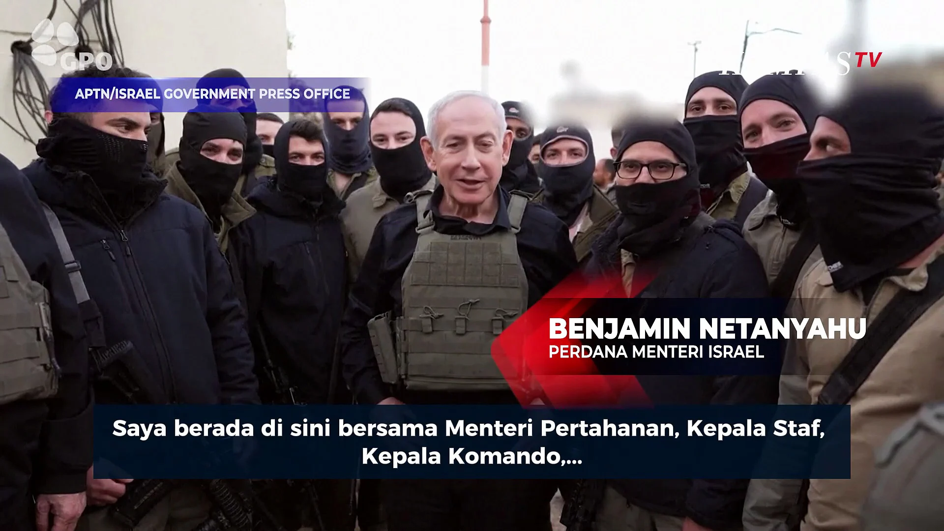 Netanyahu Klaim Pasukan Khusus Siap Jika Ditangkap di Luar Negeri