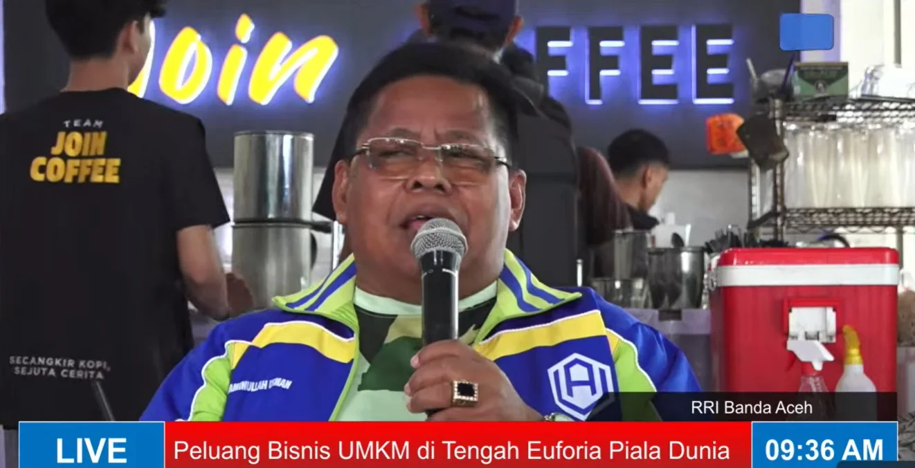 Nobar Piala Dunia Dongkrak Peluang Usaha UMKM di Banda Aceh