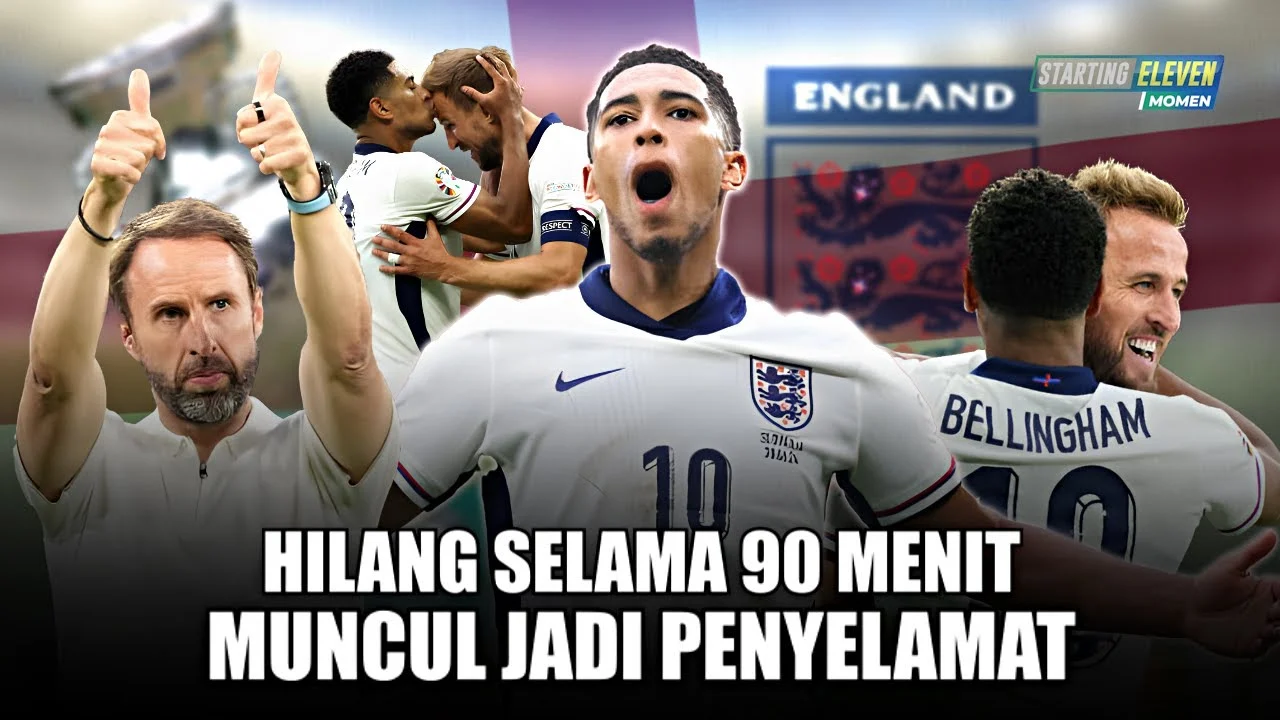 Norway Vs England: Bellingham Bawa Inggris ke Semifinal, Pahlawan di Balik Pertahanan Kokoh Norwegia