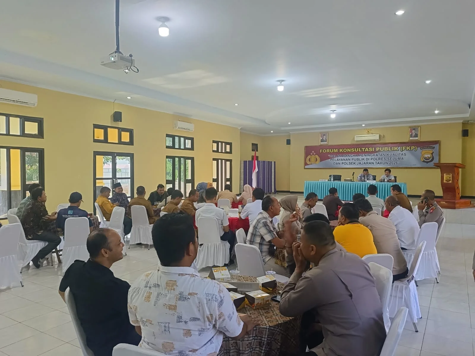 Ombudsman dan Masyarakat Dilibatkan, Polres Seluma Perkuat Pelayanan Publik