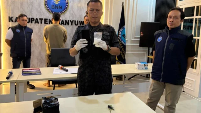 Operasi Senyap BNNK Banyuwangi Tangkap Residivis Bawa Sabu 40 Gram, Diduga Jaringan Antar Kota