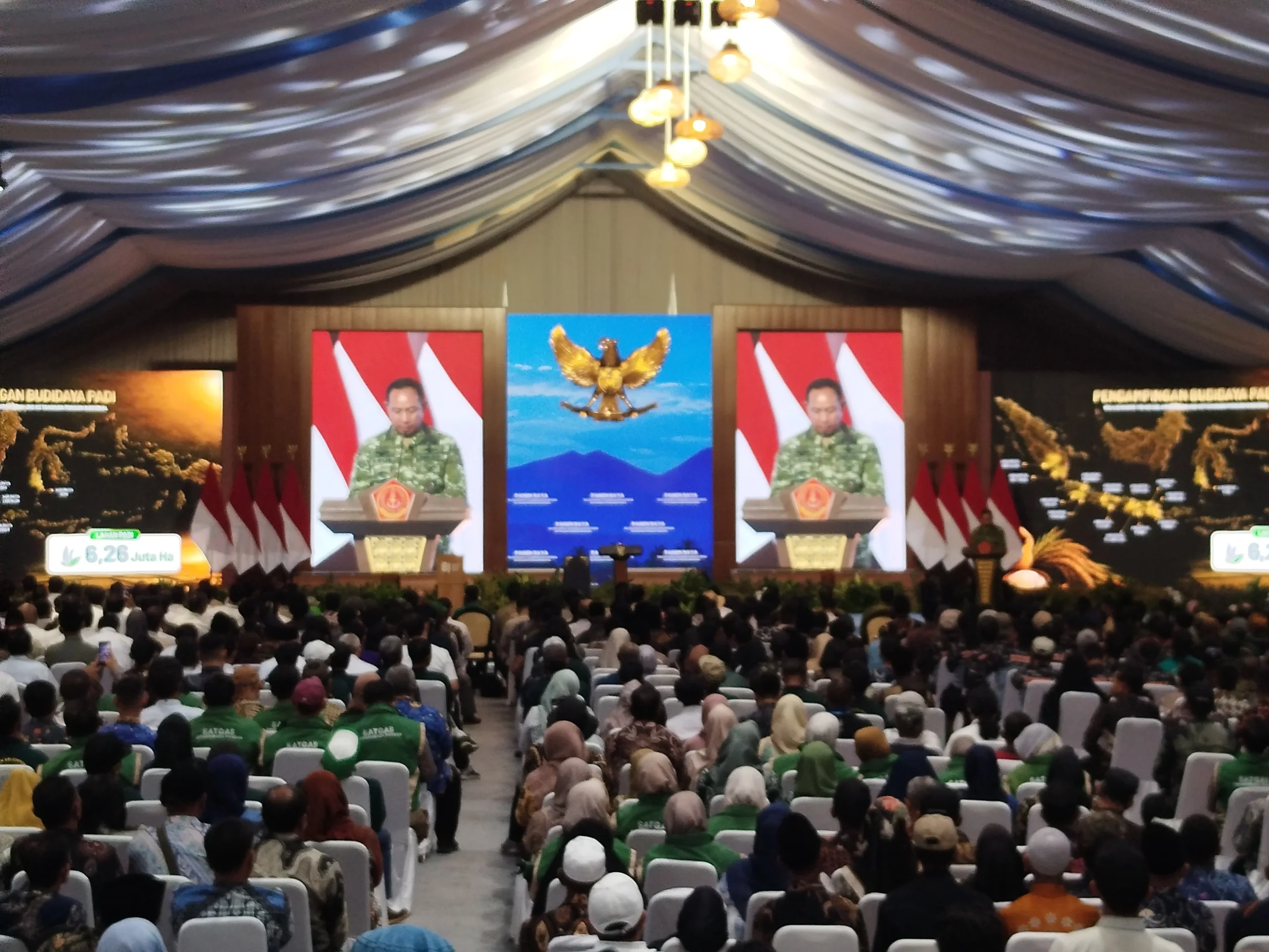 Panglima TNI Tiga Matra Bergerak Serentak Dukung Swasembada Pangan Nasional