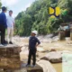 PDAM Mual Nauli Tinjau Proyek Jembatan Pipa Jalur Sihaporas