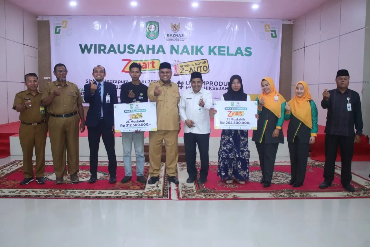 Pelatihan Baznas Siak Dorong Mustahik Naik Menjadi Muzakki Mandiri