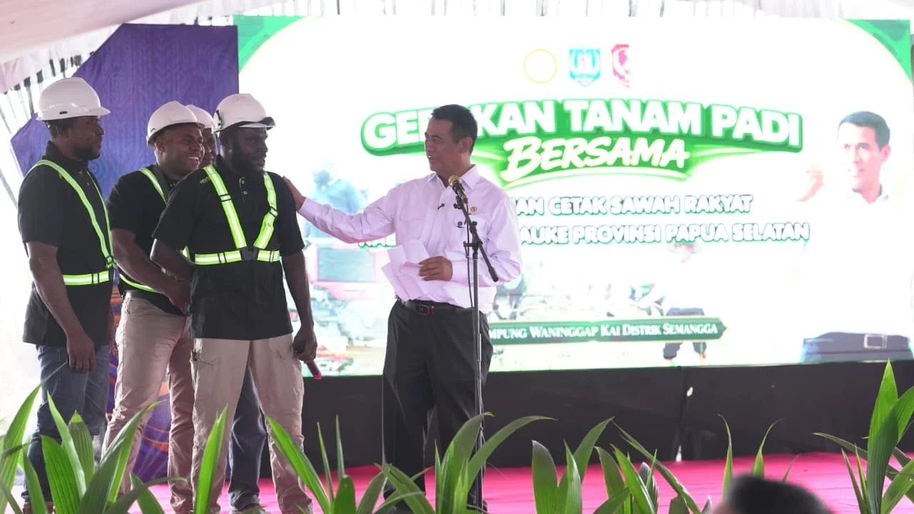 Pemerintah Tegaskan Program Cetak Sawah untuk Kesejahteraan Masyarakat Papua