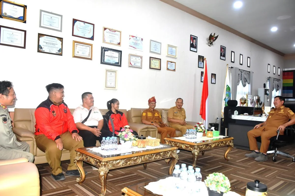 Pemkab Beltim Apresiasi Atlet Karate Aaliyah Peraih Medali Perak Internasional