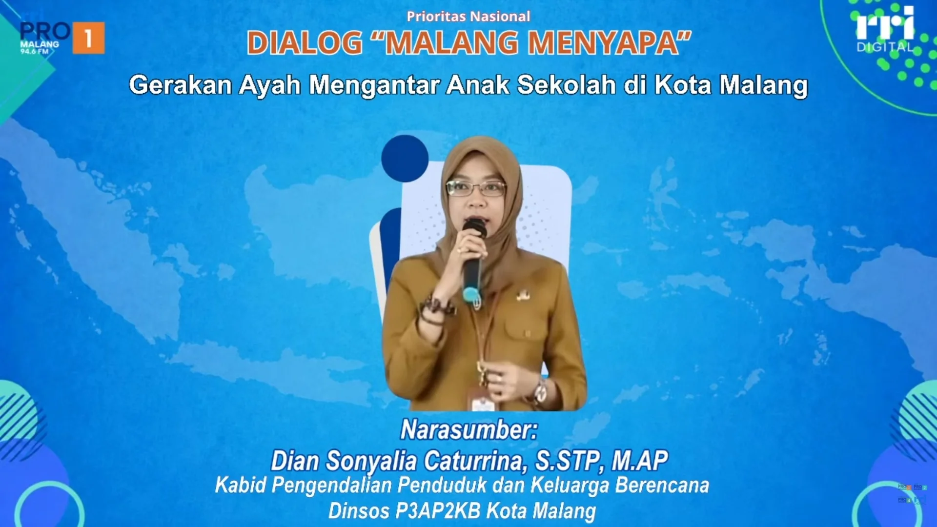 Pemkot Malang Ajak Ayah Antar Anak ke Sekolah Cegah Fatherless