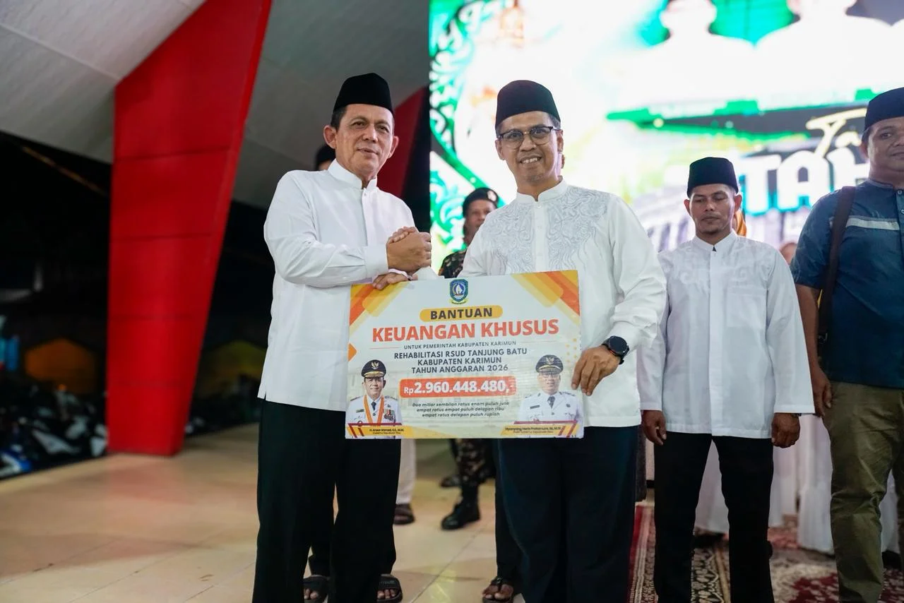 Pemprov Kepri Kucurkan Rp5,66 Miliar untuk Karimun: Fokus pada Kesehatan dan Pembangunan Desa