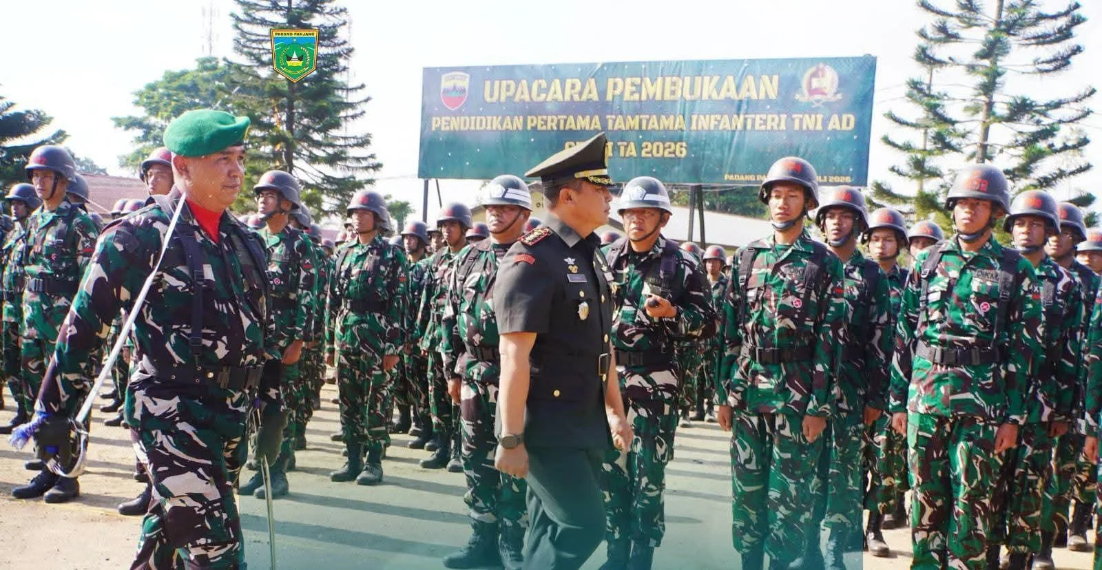Pendidikan 590 Calon Tamtama di Secata B Padang Panjang: Membentuk Prajurit Tangguh untuk NKRI