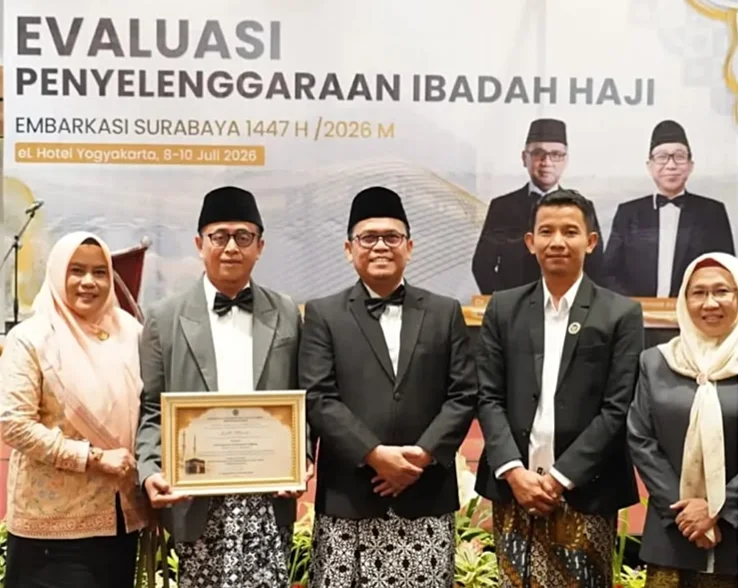 Penyusun Manifest Haji Terbaik 2026, Kemenhaj Tuban Raih Penghargaan
